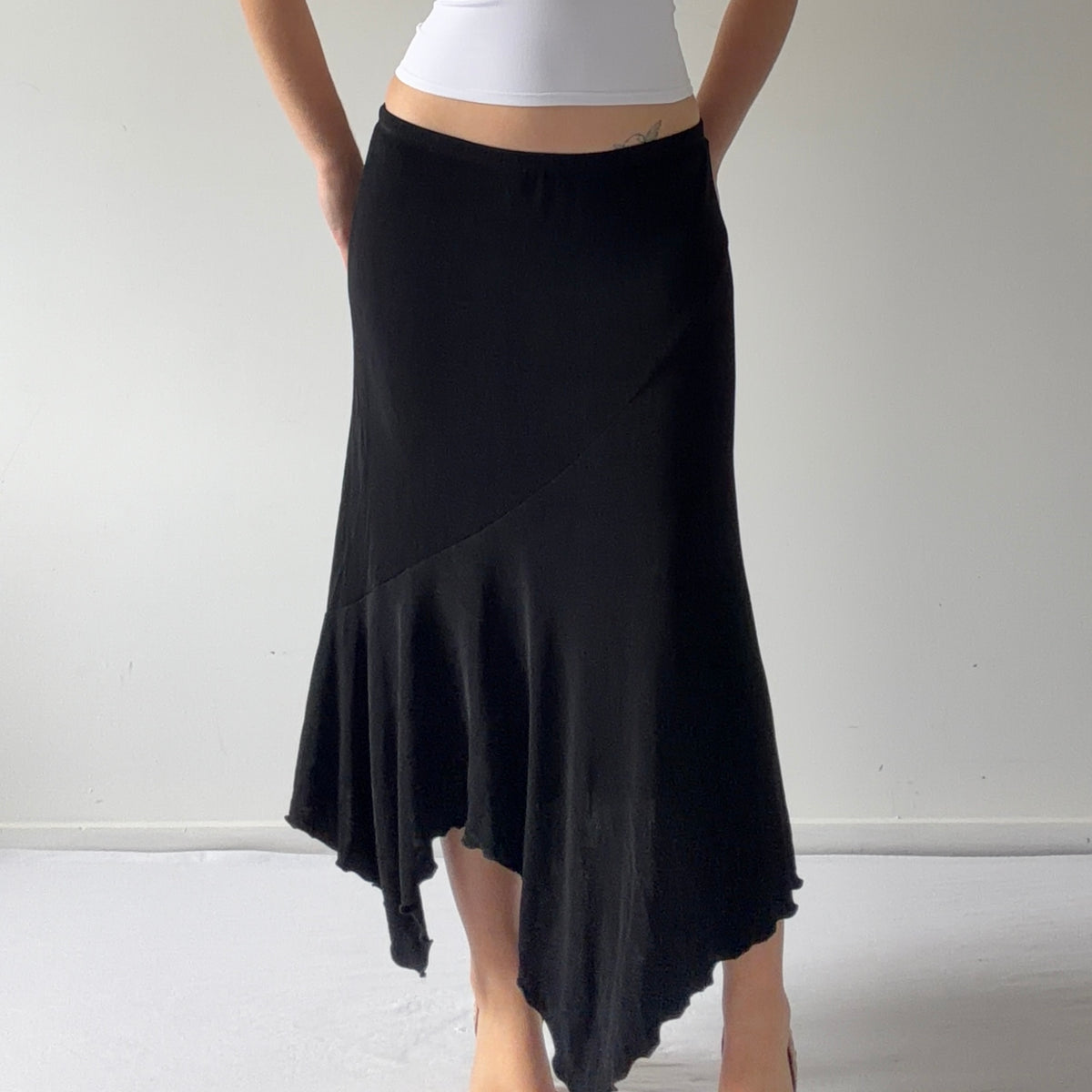 Chico's Asymmetric Skirt | S
