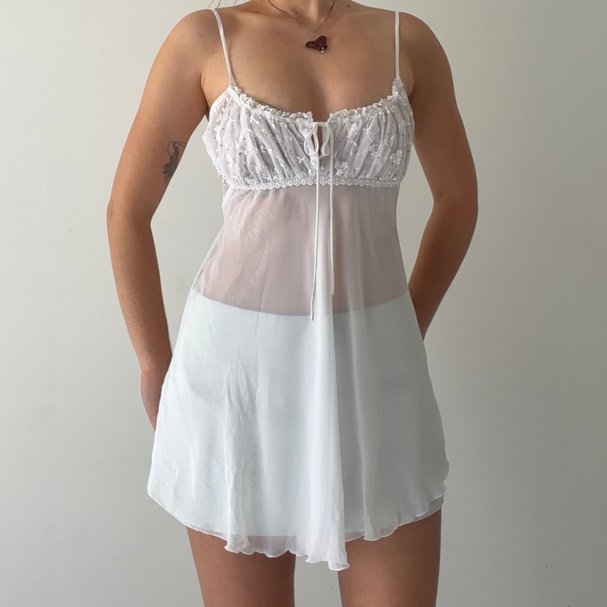 Lai Design Babydoll Slip Dress | XS-S