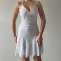 Taboo Halter Midi Dress | 10-12