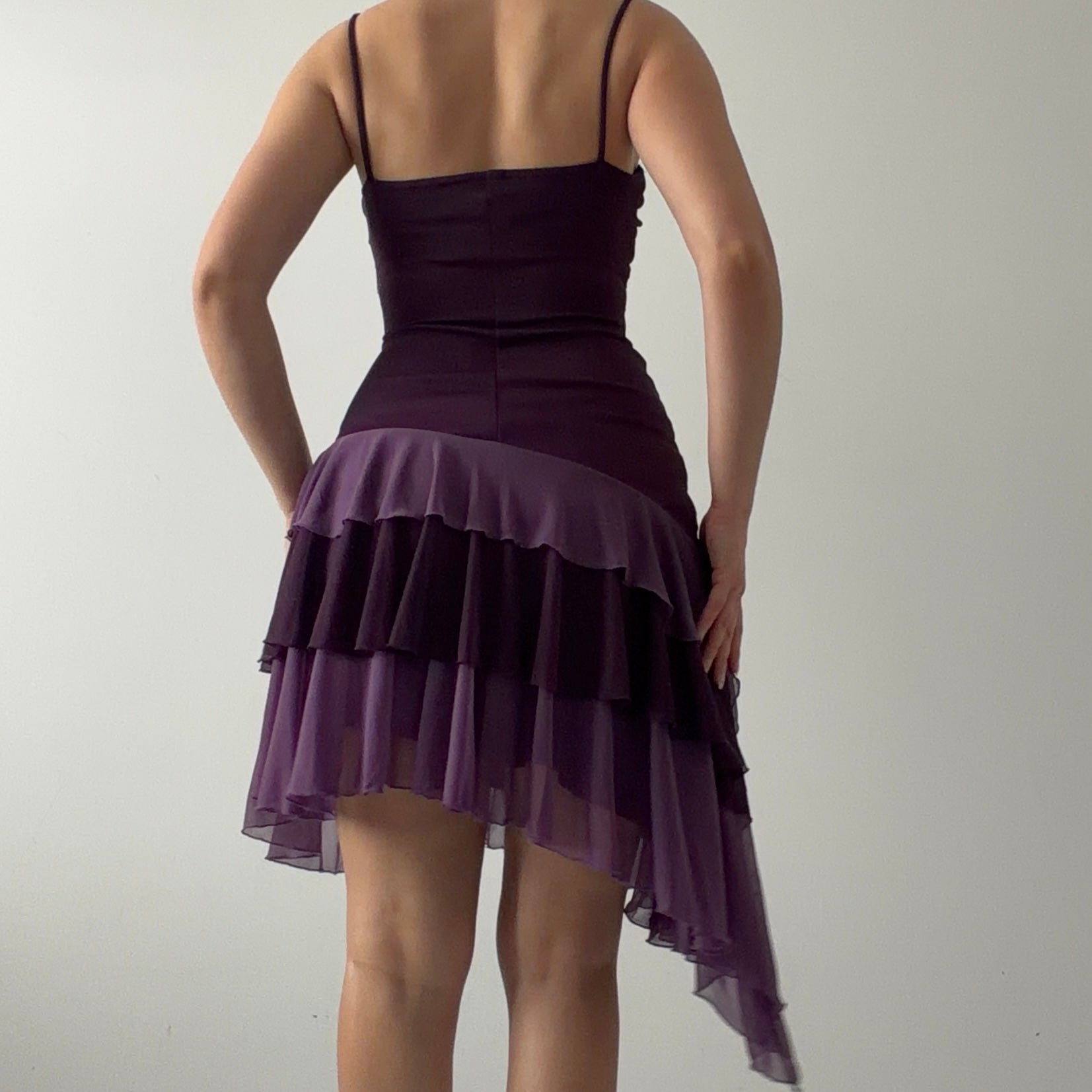 City Triangles Mini Ruffle Dress | XS