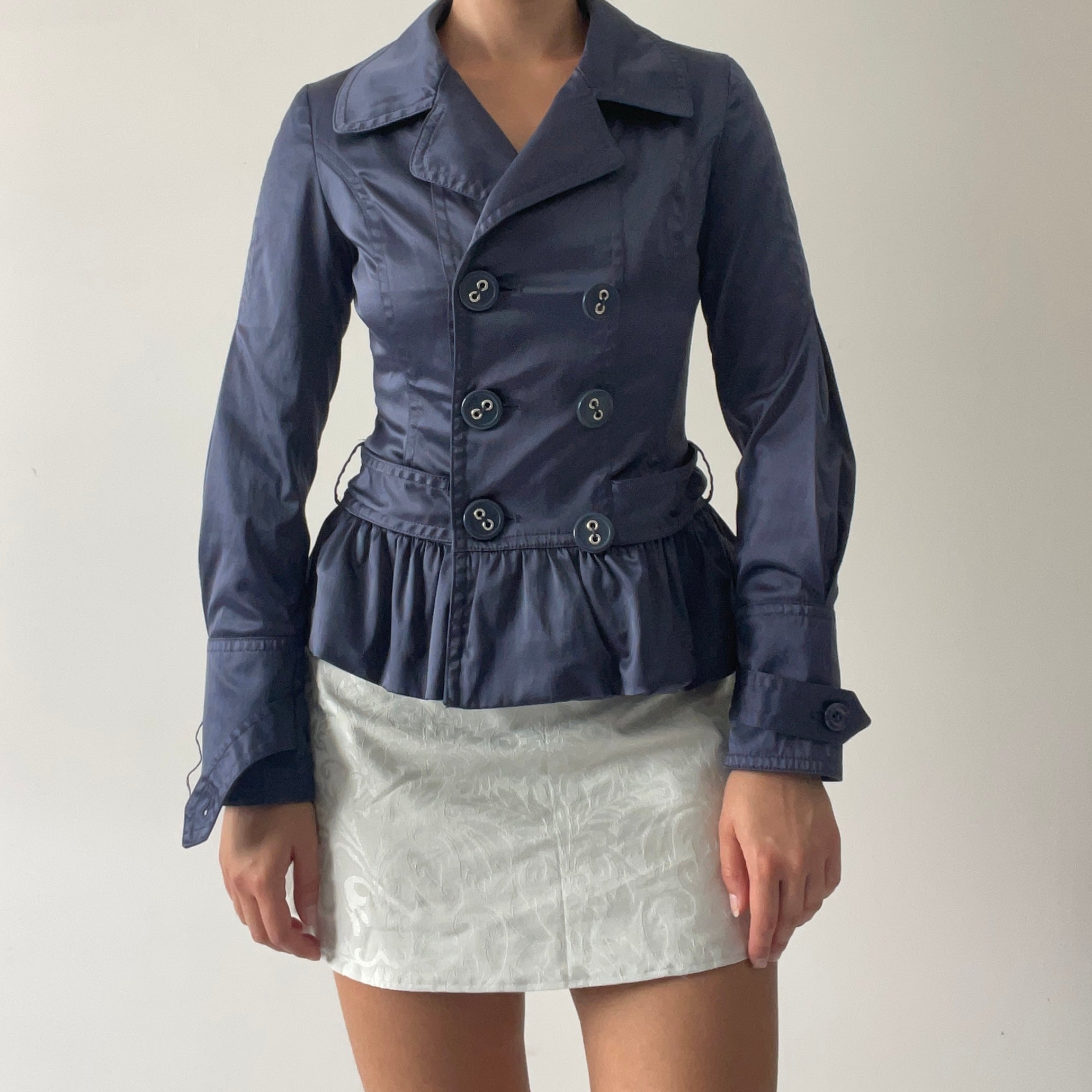 Vero Moda Button Peacoat | XS