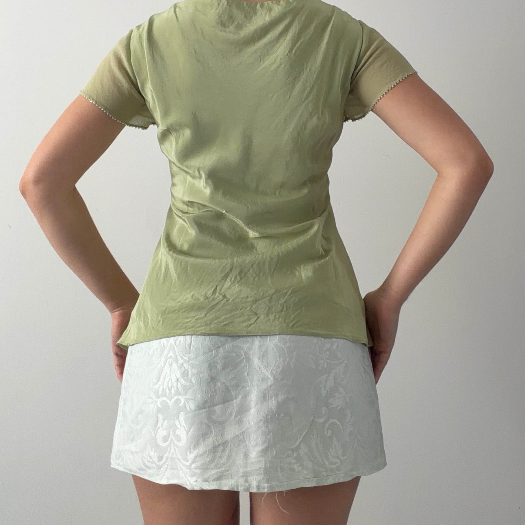 Donna Ricco Silk Top | L