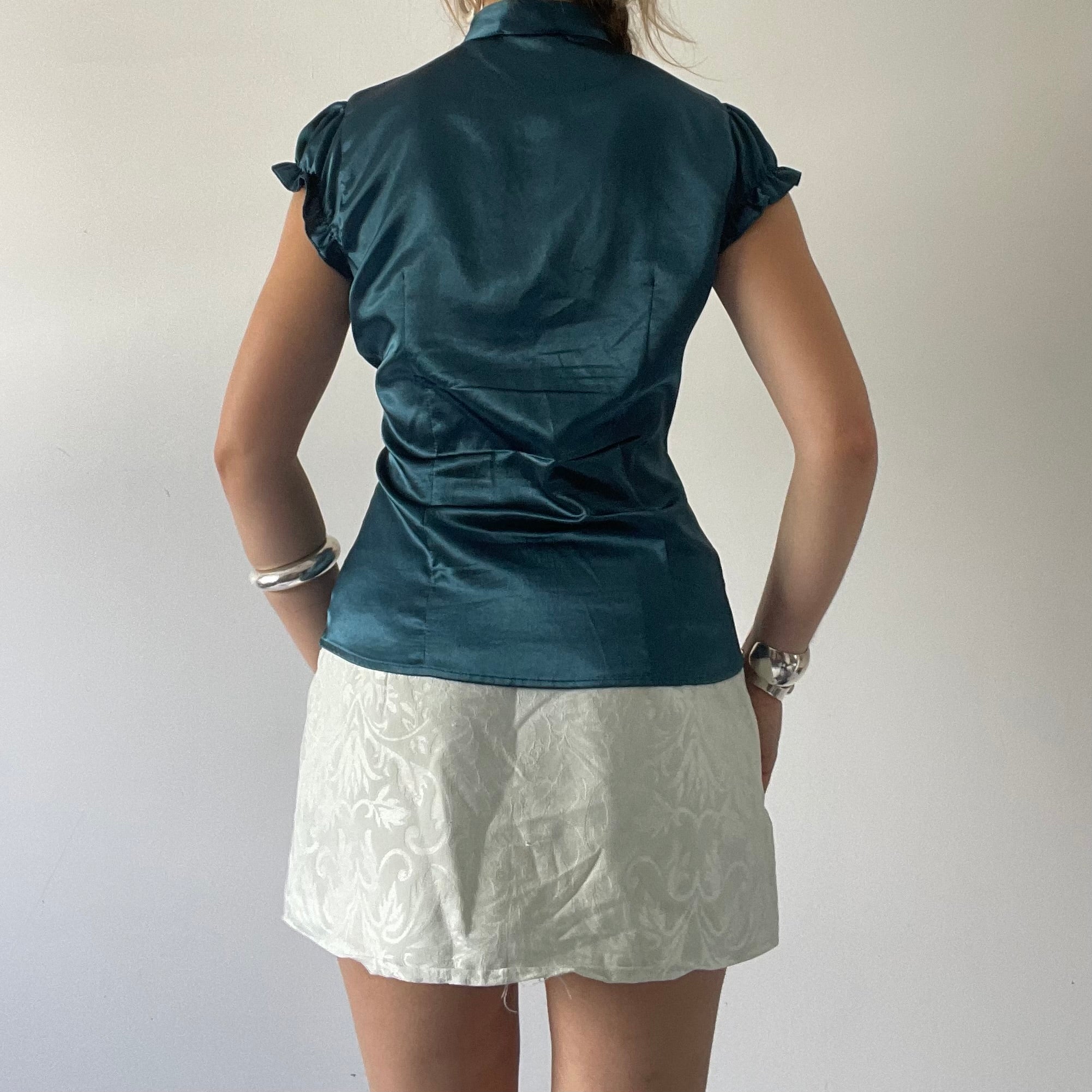 Review Ruched Top | Made in Australia | 10-12