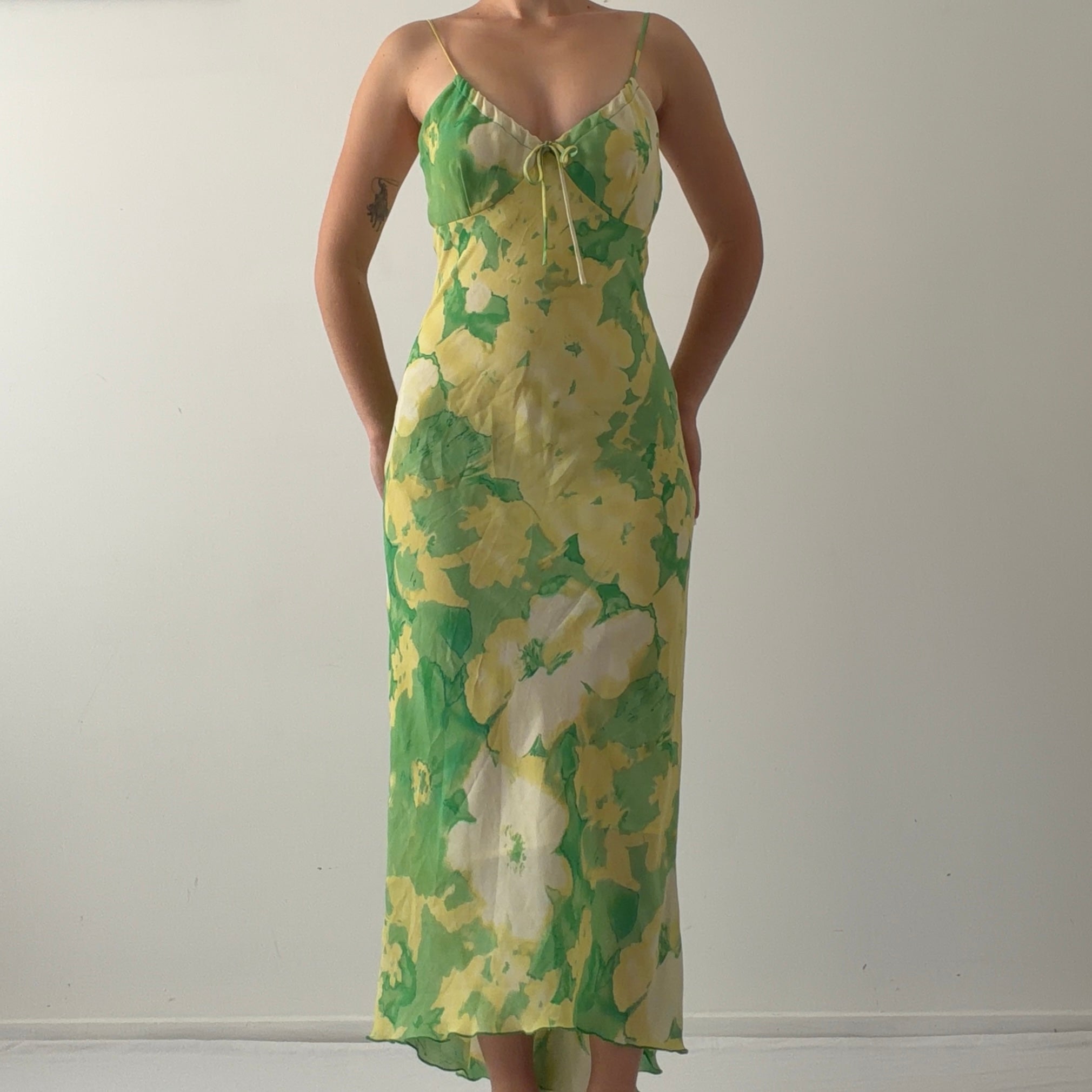 Charlotte Russe Floral Slip Dress | S