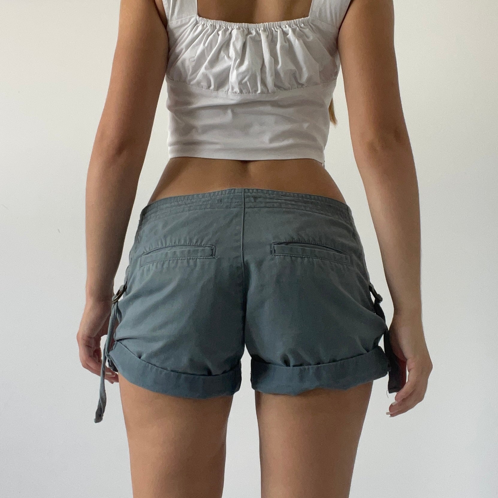 Low Rise Cargo Shorts | 8-10