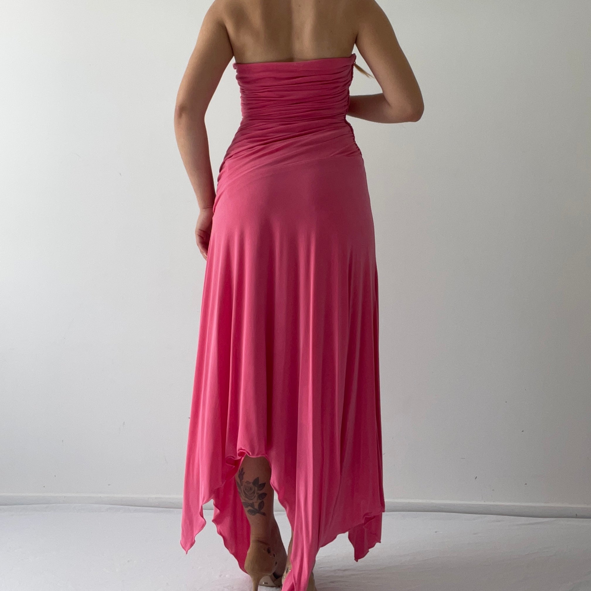 Studibaker Asymmetric Strapless Dress | Made In Australia | 10-12