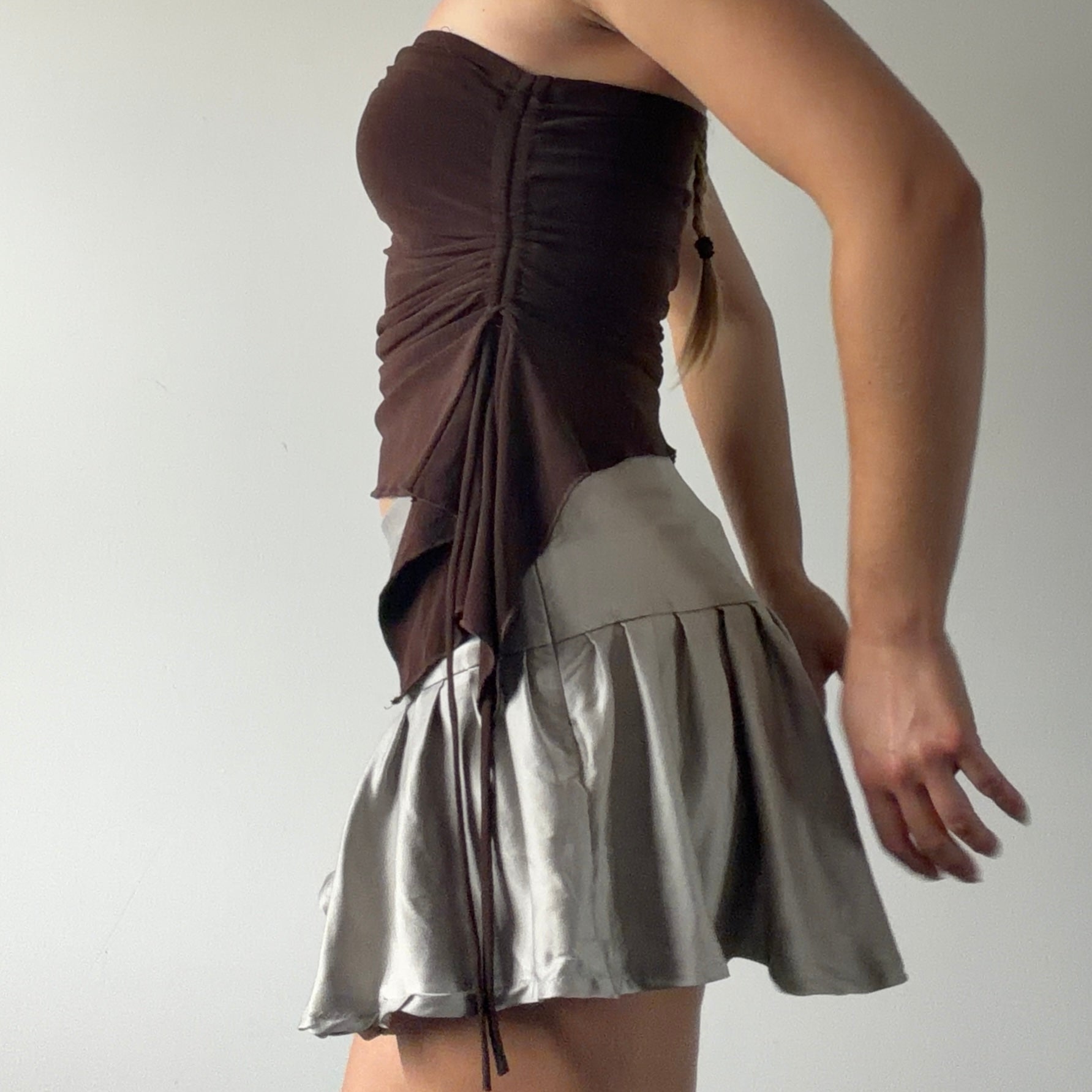 Knitenjin Strapless Top | Made in USA | S