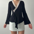Blu Reed Bell Sleeve Ruffle Top | 8-10
