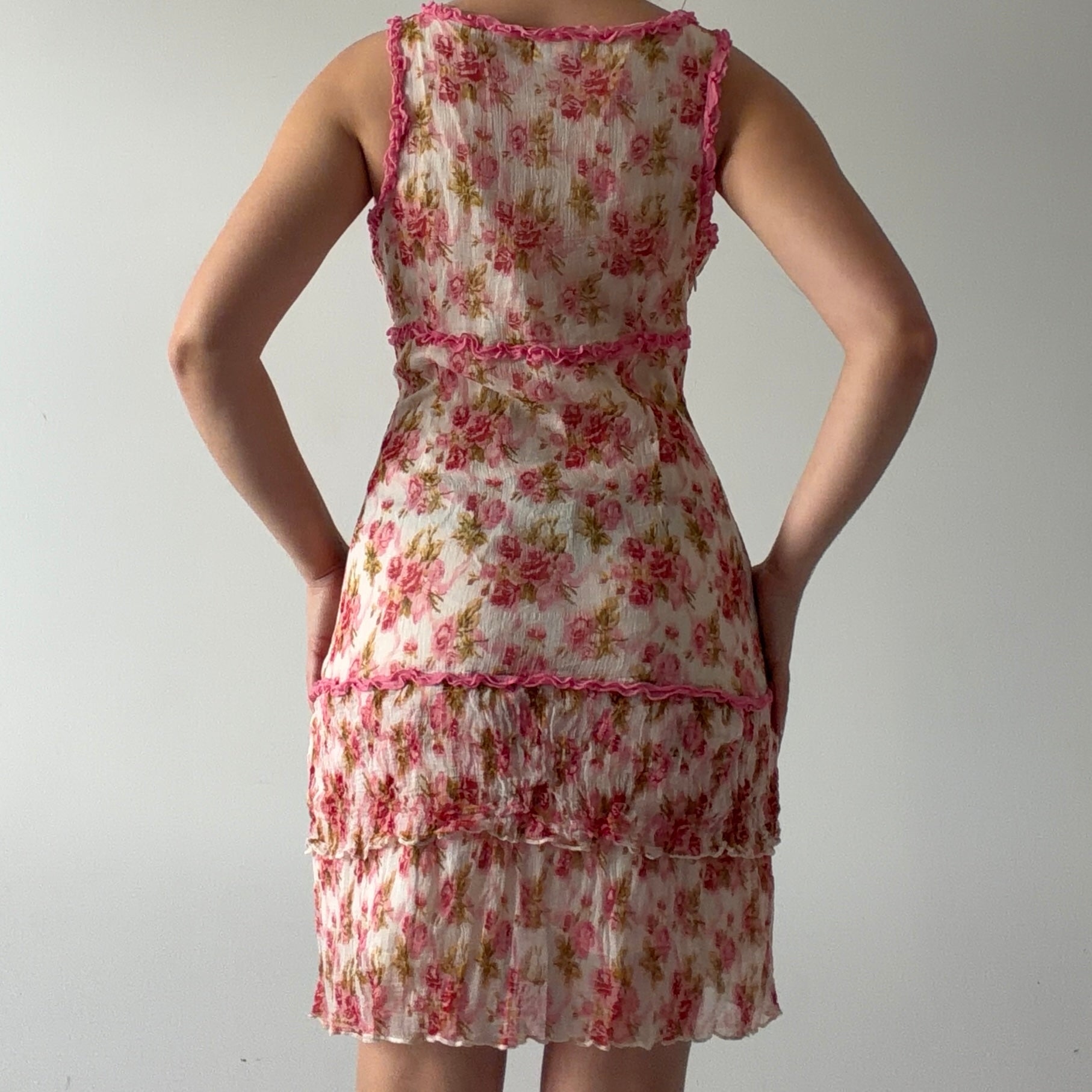 Wet Seal Floral Midi Dress | M