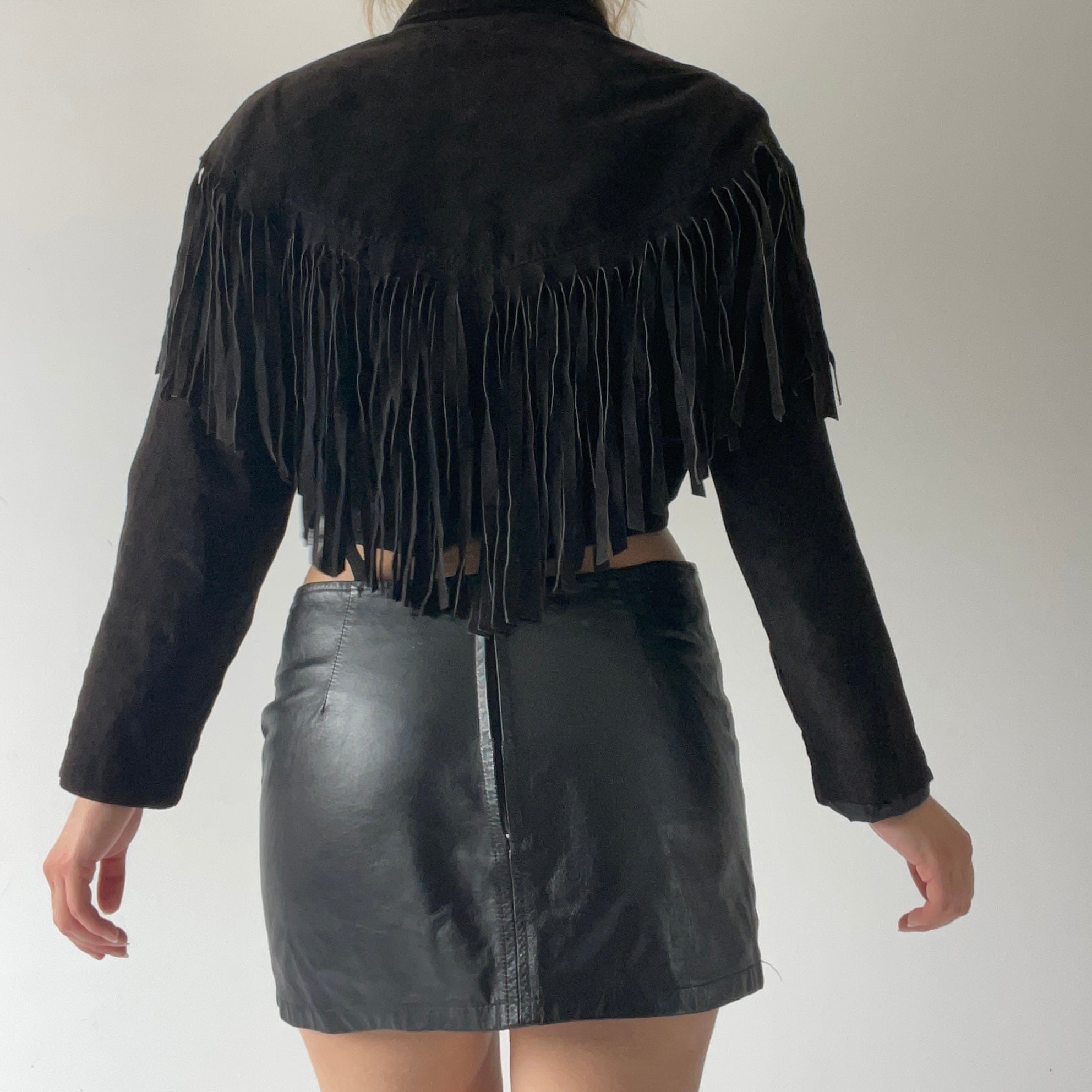 Western Suede Tassel Jacket | Made in Australia | 6-10