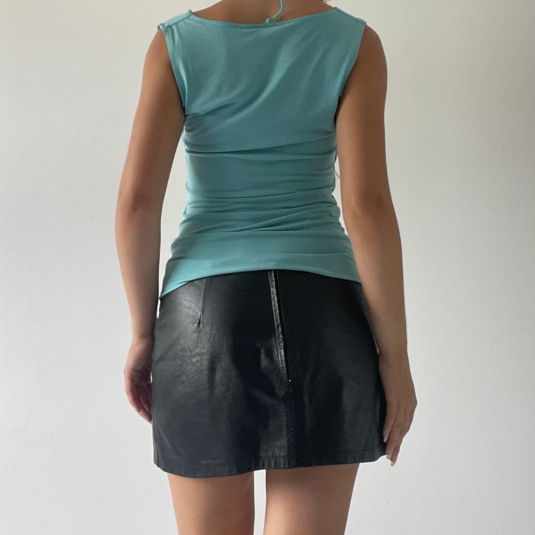 Cowl Halter Top | Made in USA | 6-8