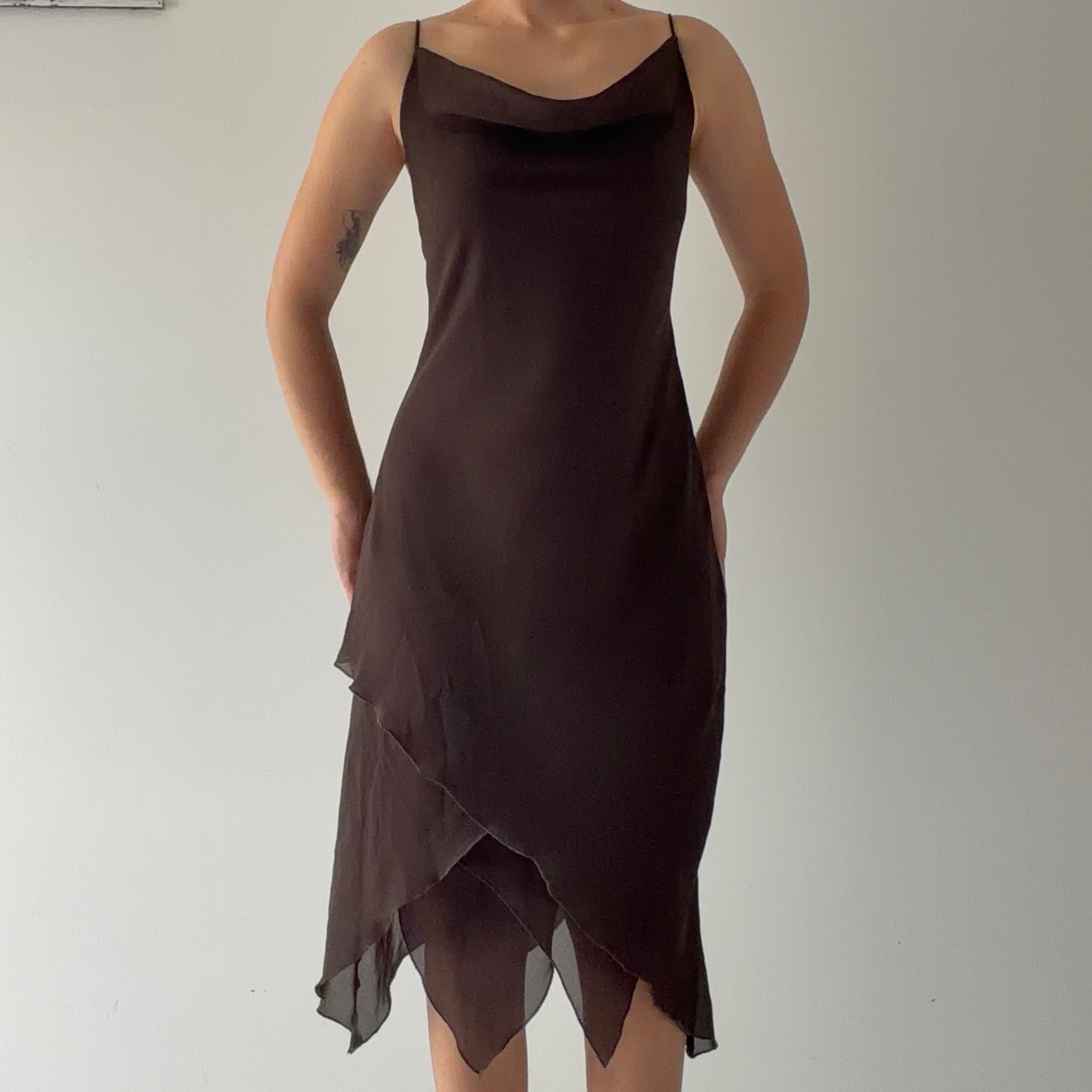 Jessica Cowl Midi Dress | L