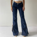 Lee Flare Denim Jeans | Made in Fiji | M