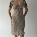 BCBG Silk Midi Dress | S-M