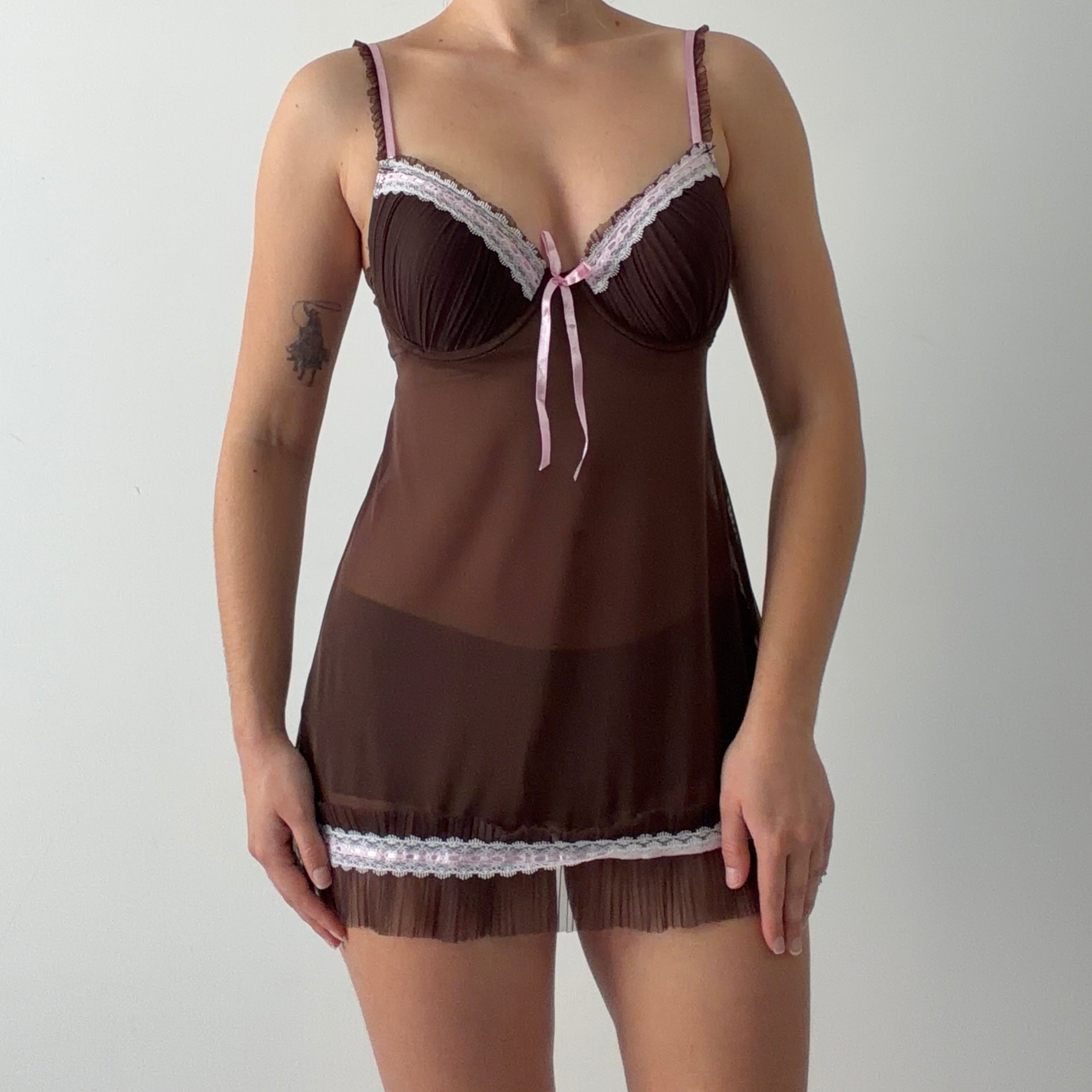 Rampage Mini Ruffle Dress | M