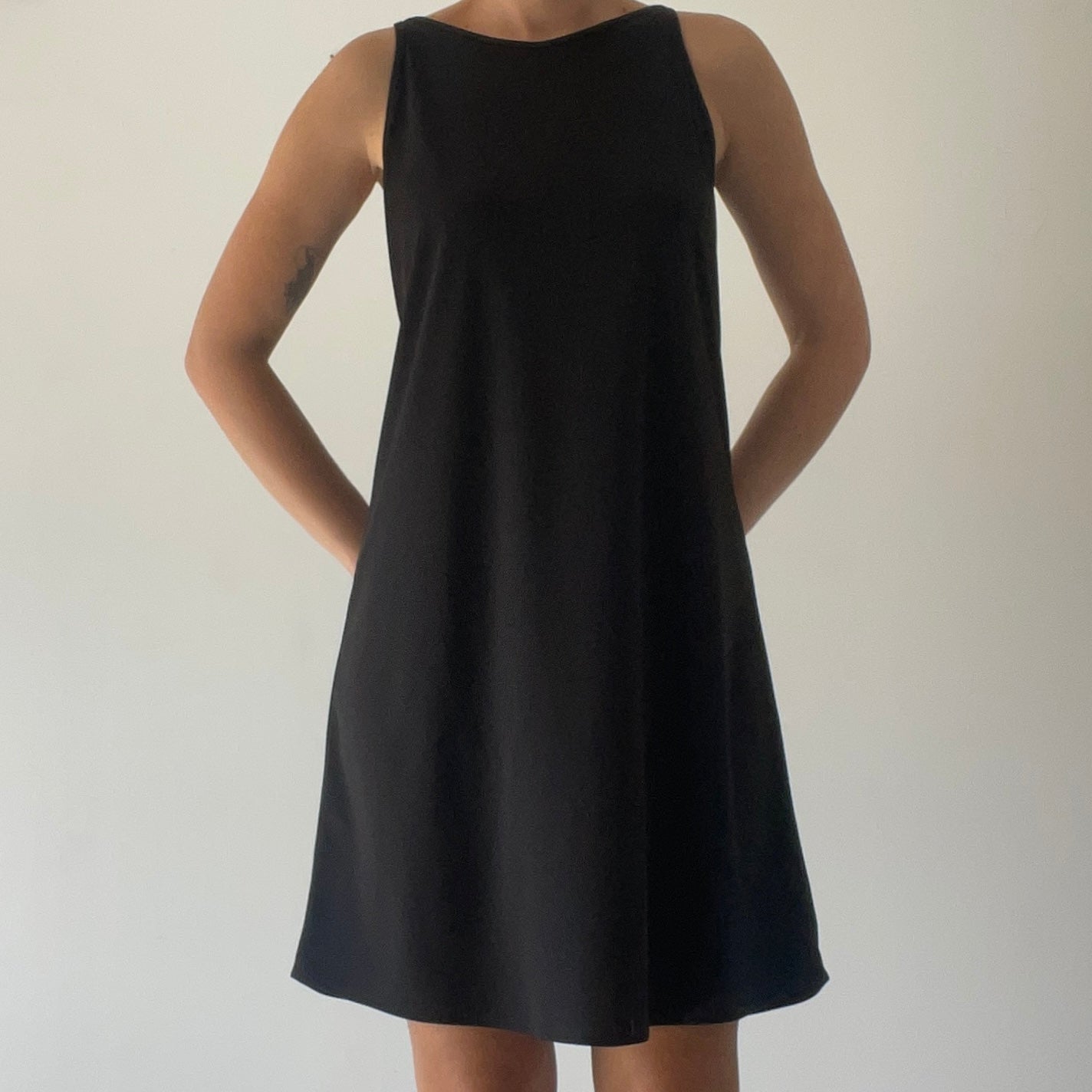 90s Boat Mini Dress | 12-14