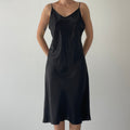 Silk Bias Slip Dress | 12-14