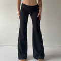 Wet Seal Wide Leg Pants | Made in Canada | S