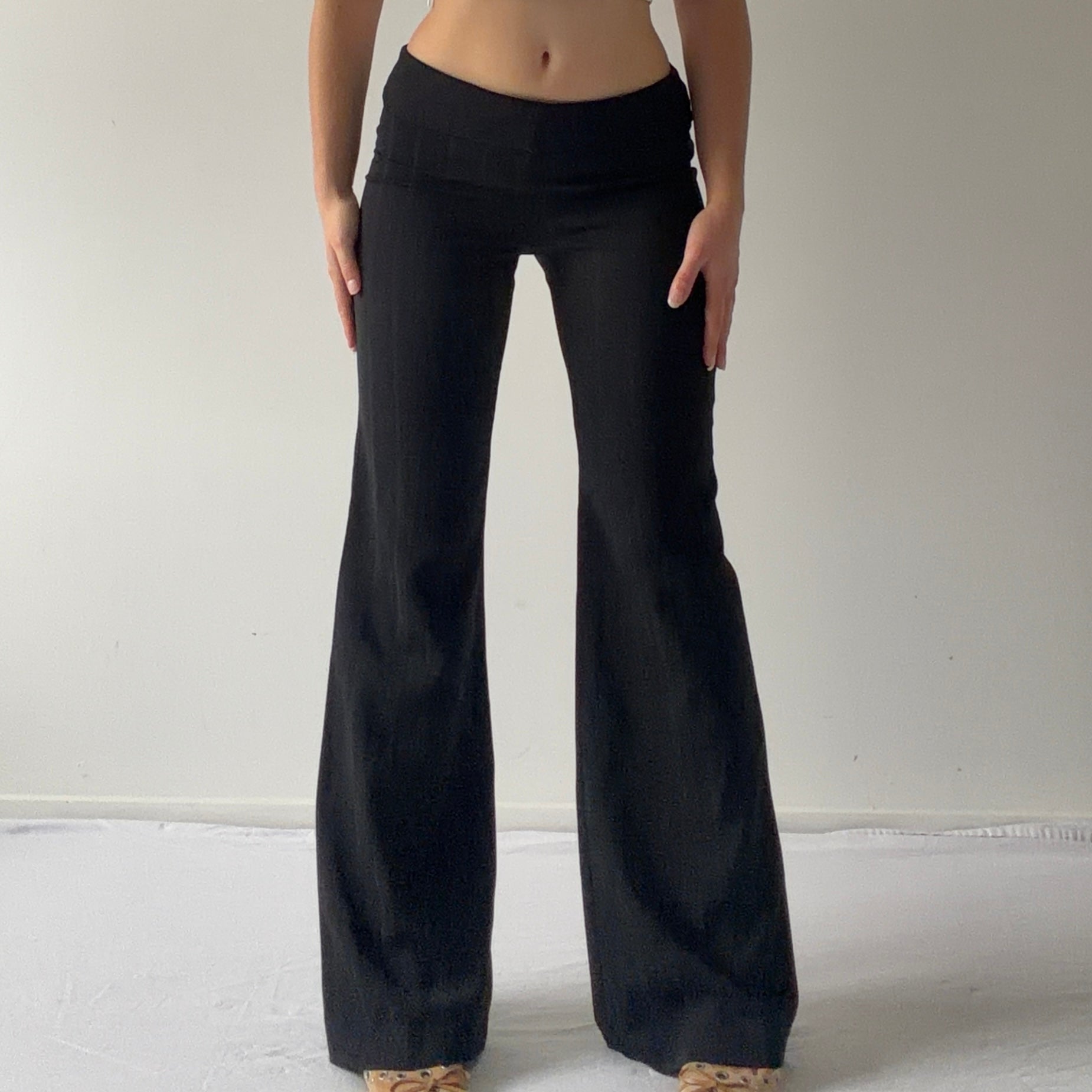 Wet Seal Wide Leg Pants | Made in Canada | S