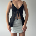Embroidered Babydoll Cami | S