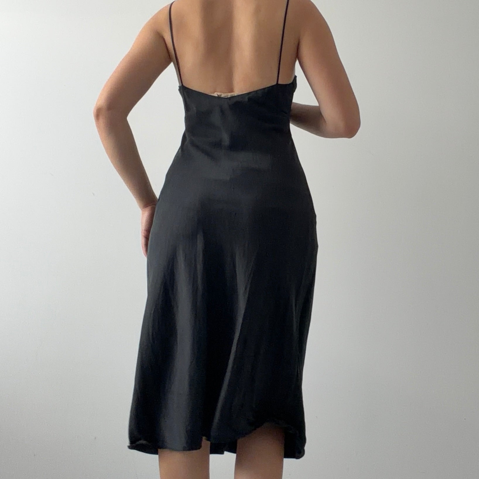 Victoria's Secret Gold Label Silk Slip | L