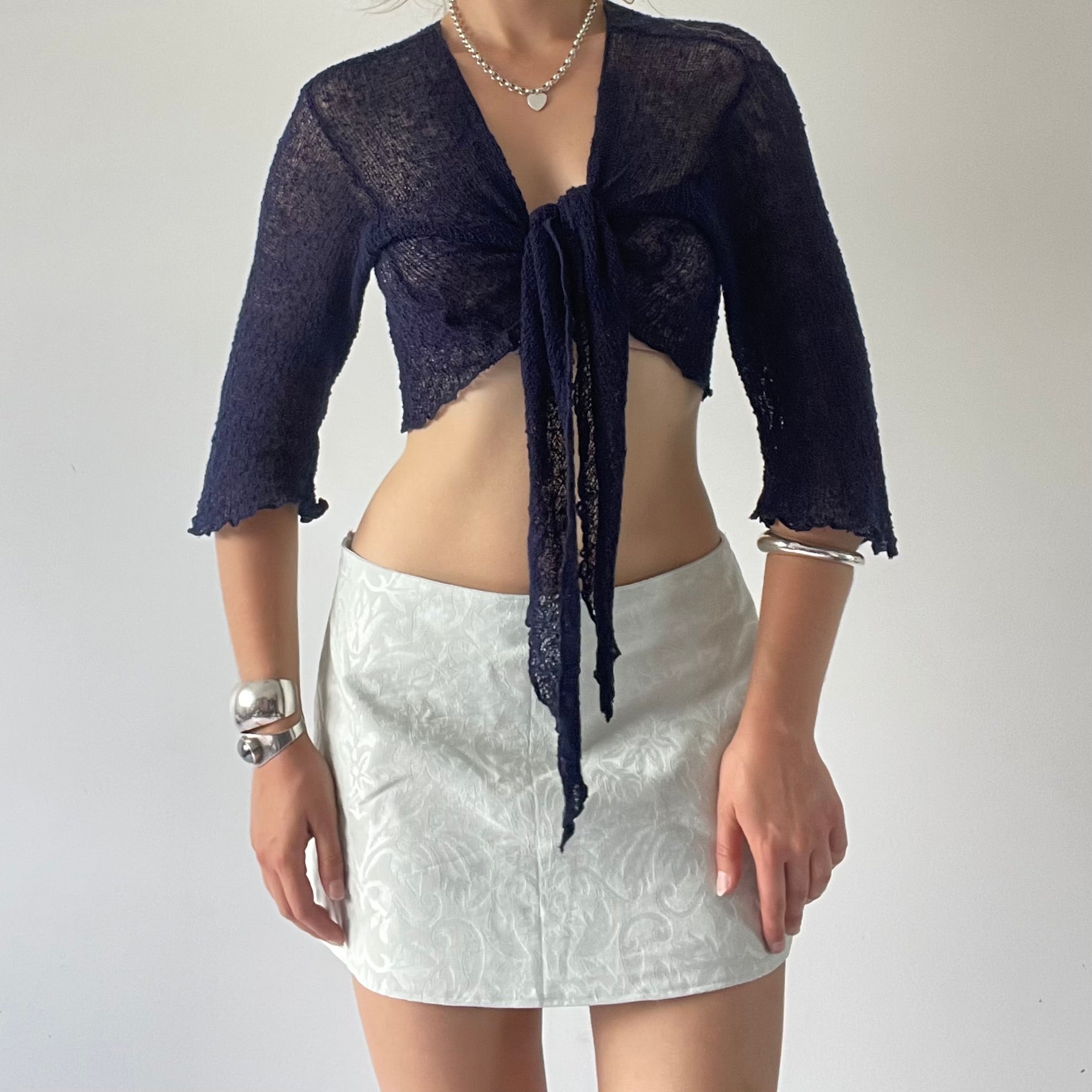 Knitted Tie Top | 6-12