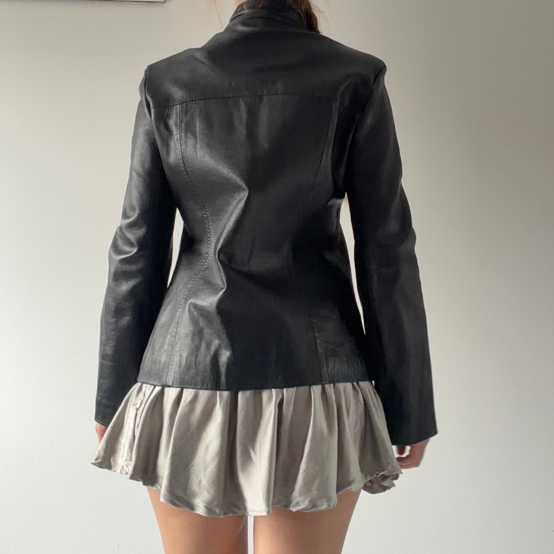 Leather Biker Jacket | Made in Australia | 10-12