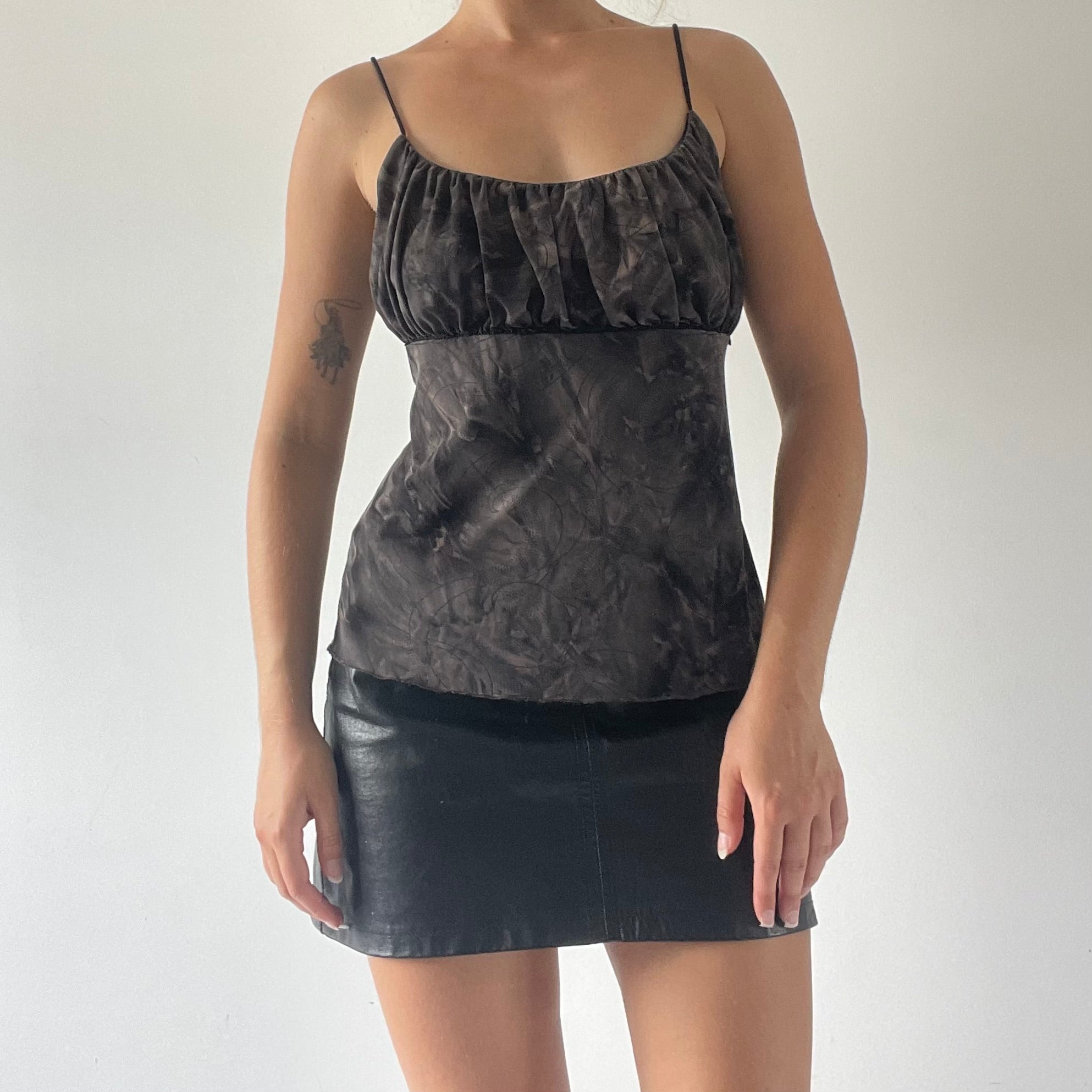 Babydoll Ruched Cami | 12-14