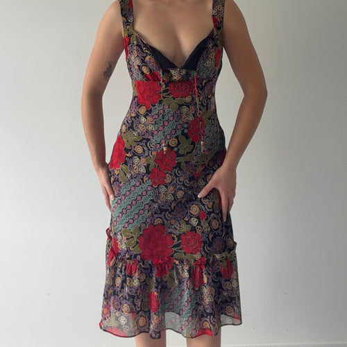Mica Rose Midi Dress | M