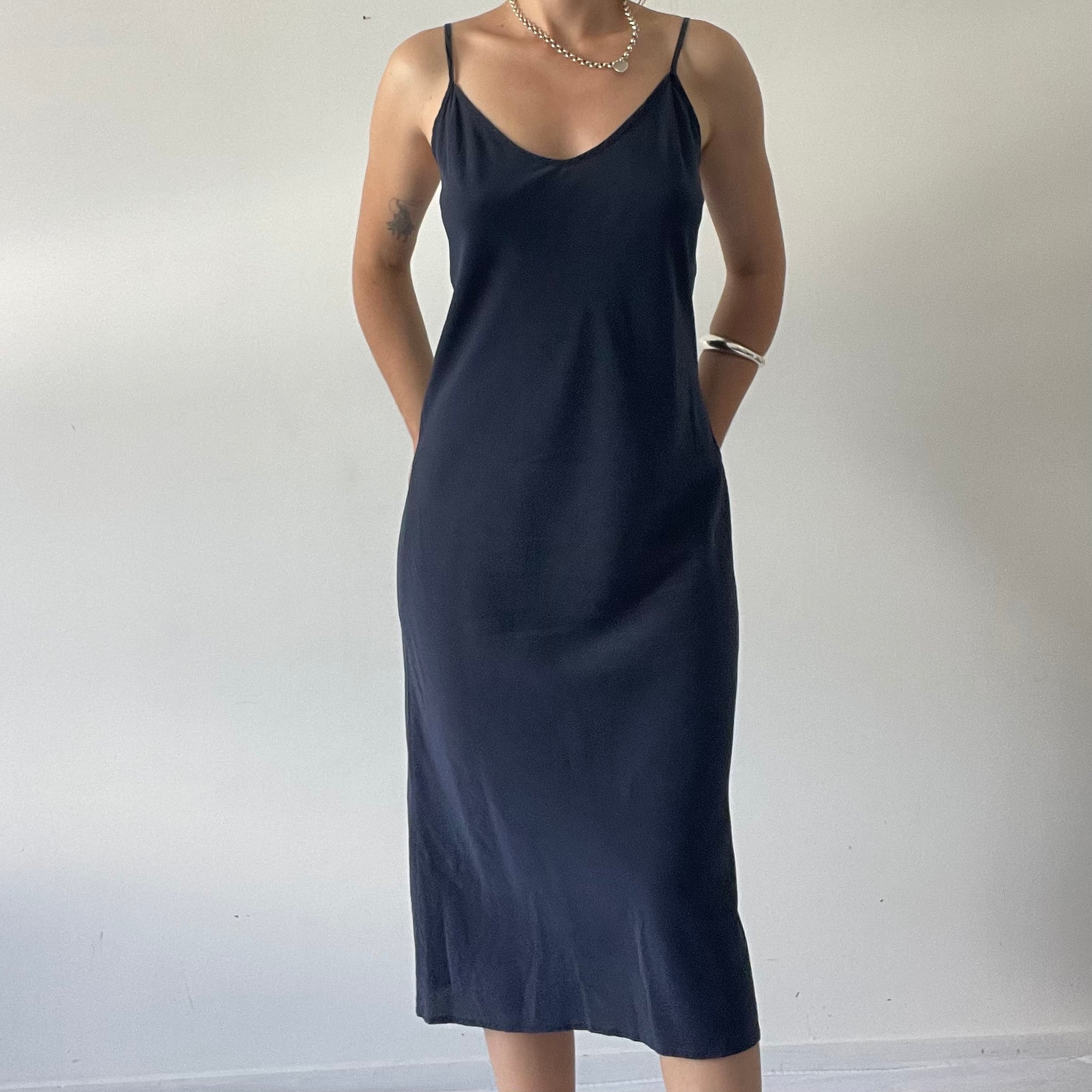 Kenzie 100% Silk Slip Dress | 12-14