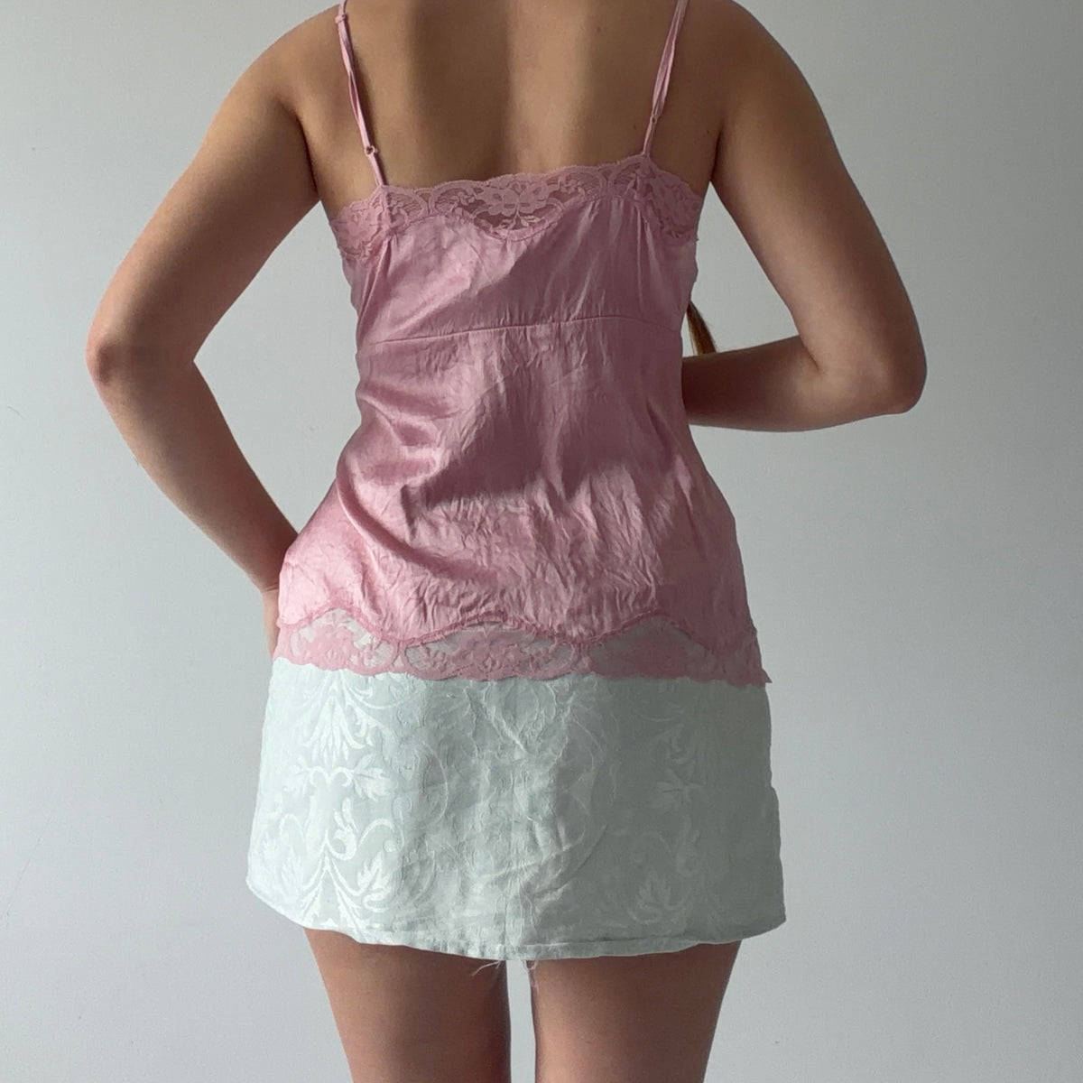 Apt 9. Silk Lace Cami | M