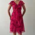 B Smart Paisley Midi Dress | M