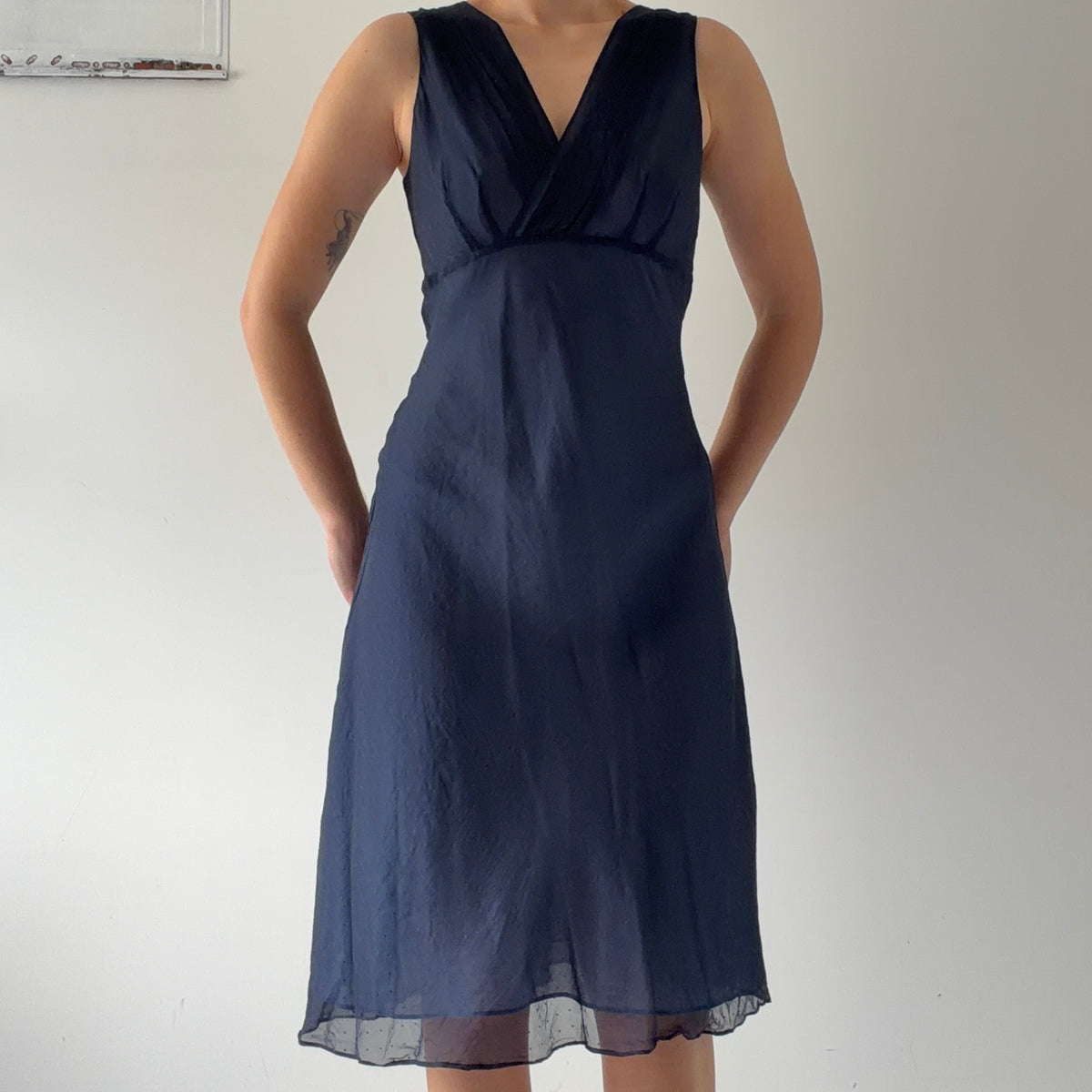 Express Silk Midi Dress | M