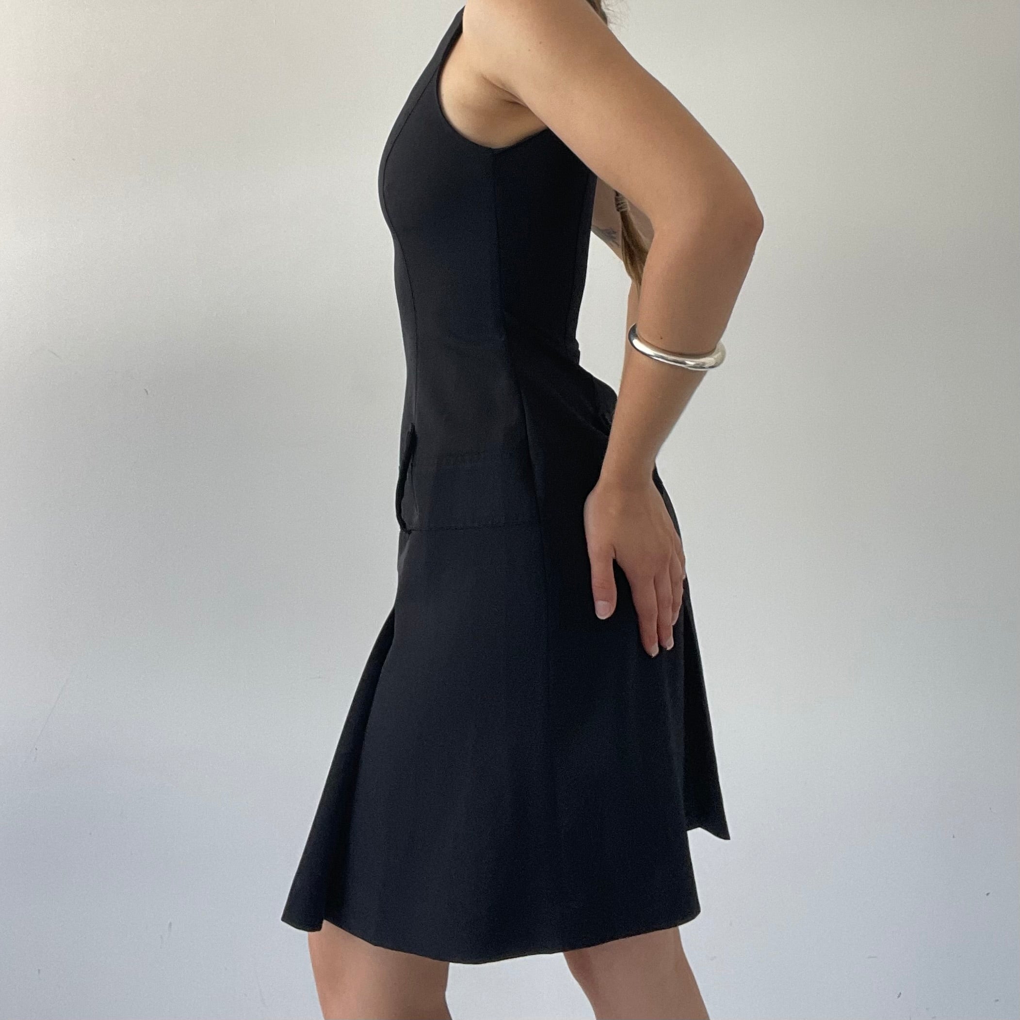 Apart Midi Pleated Dress | XS