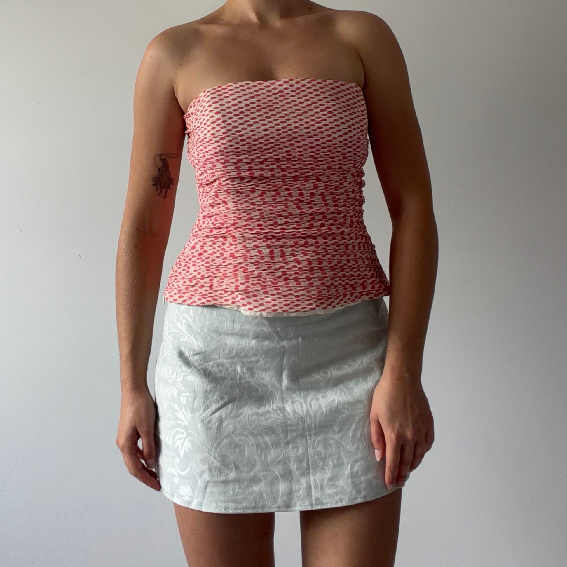 Coast Silk Polka Dot Corset | 12-14