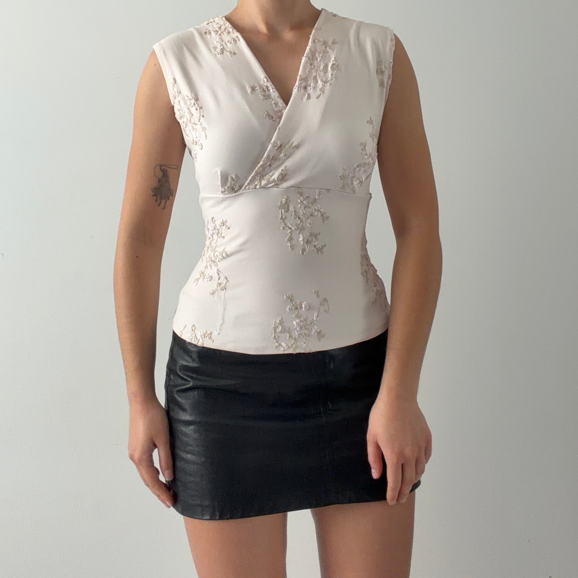 Flora Nikrooz Babydoll Top | Made in USA | 8-10
