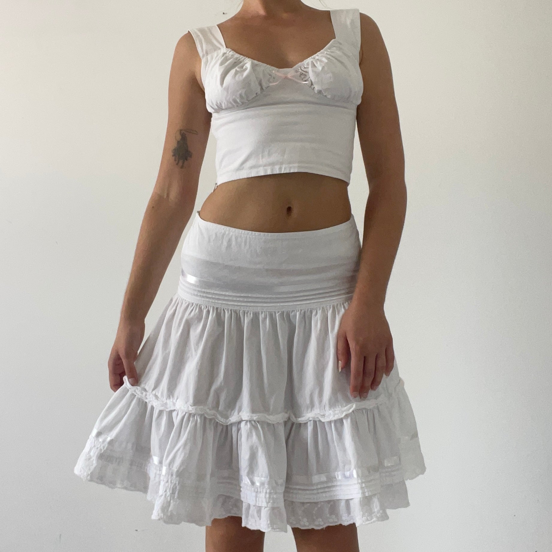 Midi Tiered Skirt | 4-6
