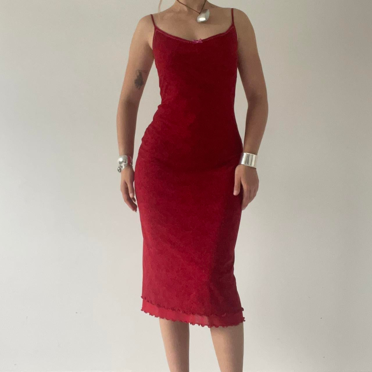 Kookai Floral Bodycon Midi Dress | 6-8