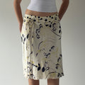 Kenzie Silk Midi Skirt | S-M