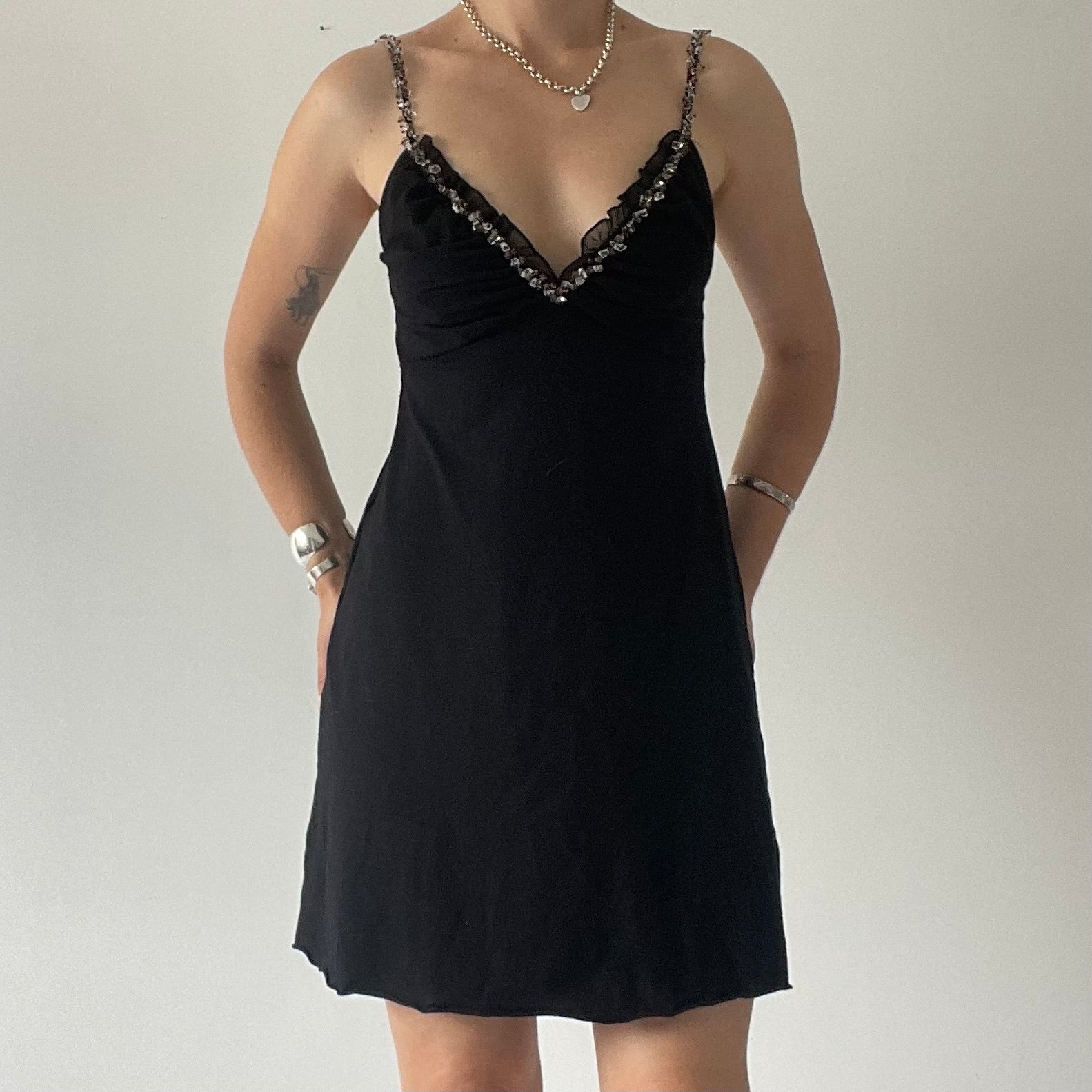 Guess Beaded Mini Dress | 8-10