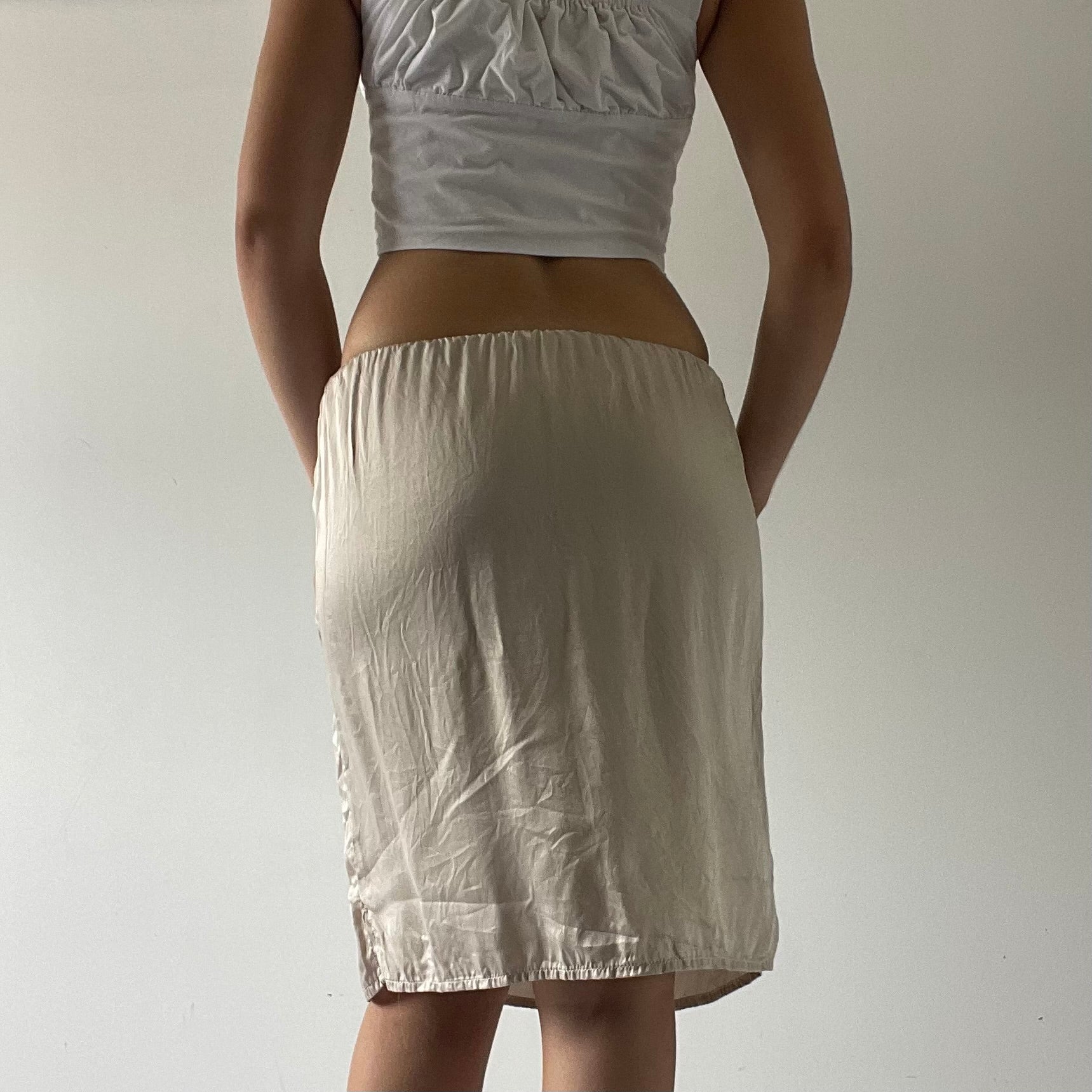 Silk Slip Skirt | 6-10