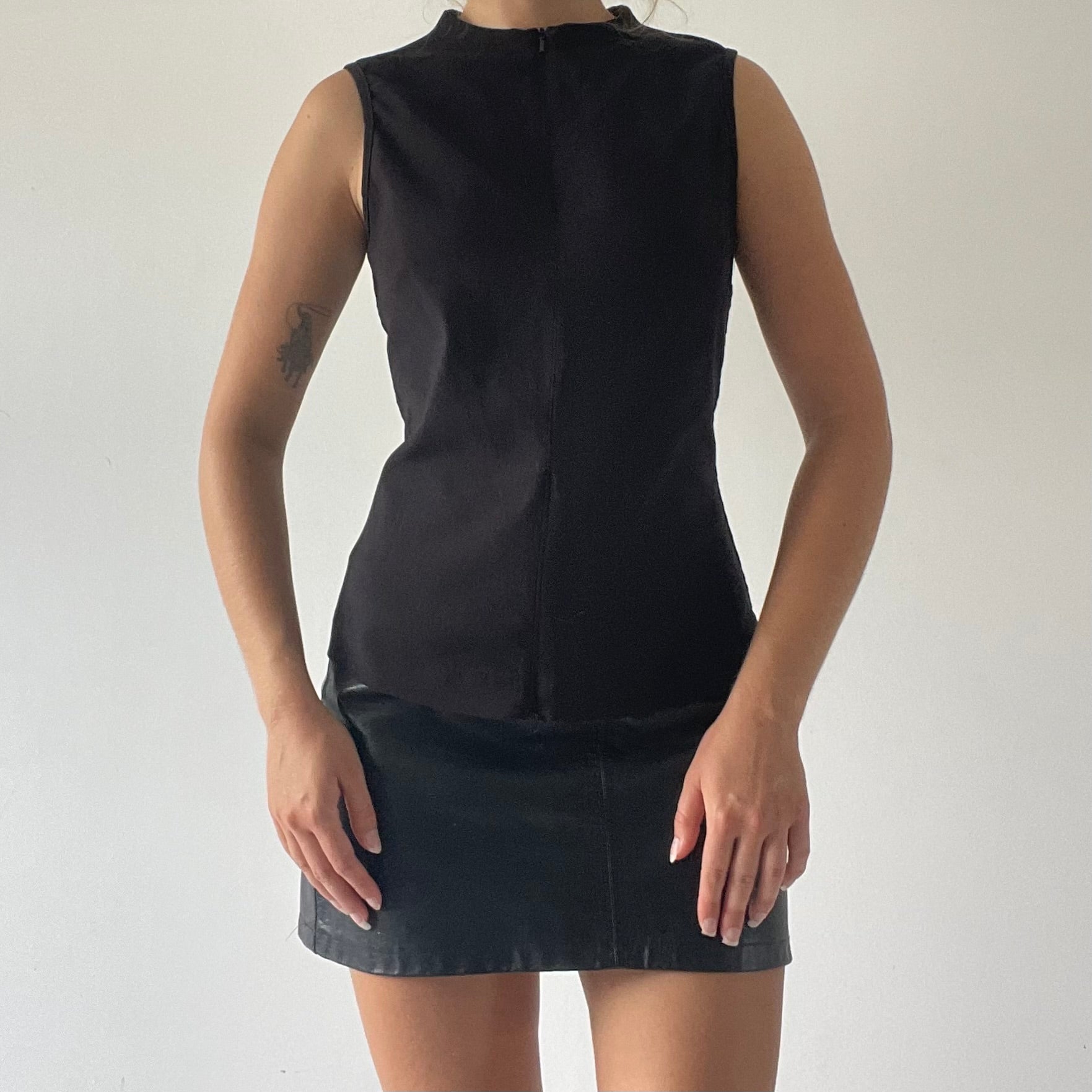 Spiral Double Zip Tank Top | Made in NZ | 10-12