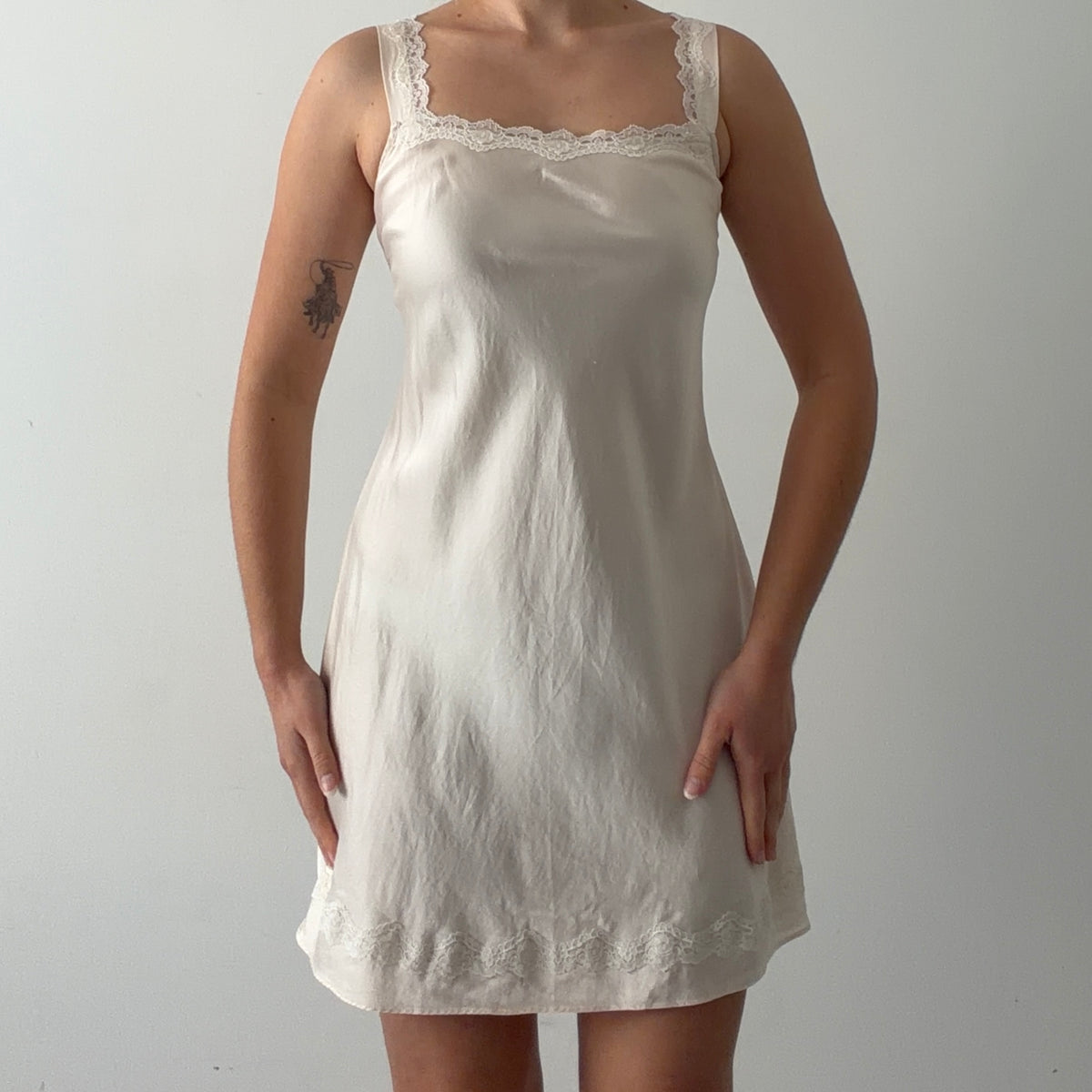 Olga Silk Midi Dress | M