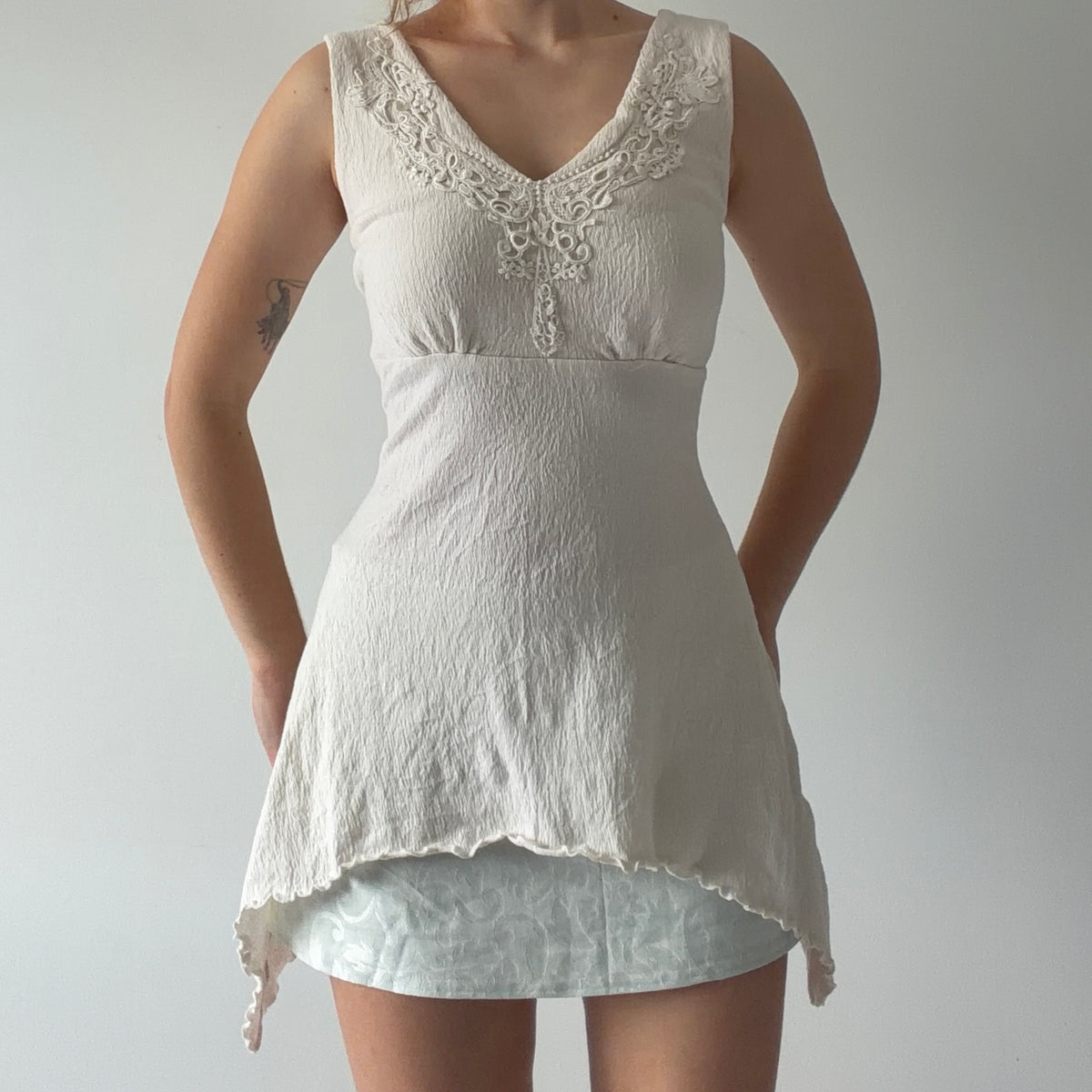 Susan Lawrence Asymmetric Fairy Cami | S-M