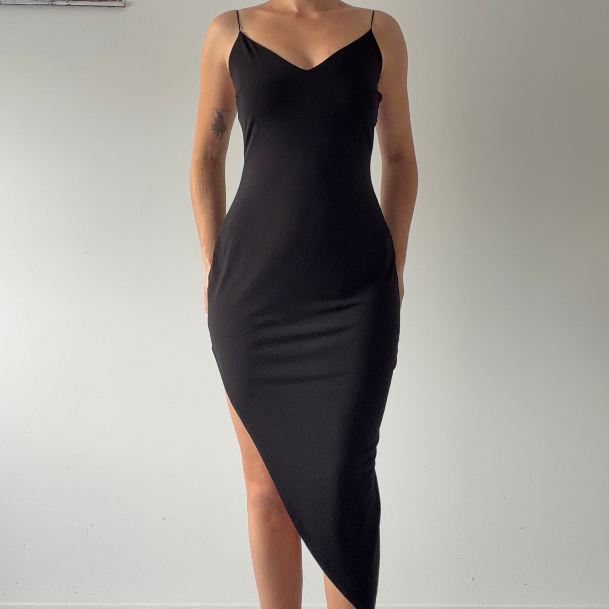 Windsor Asymmetric Dress | Made in Mexico | L