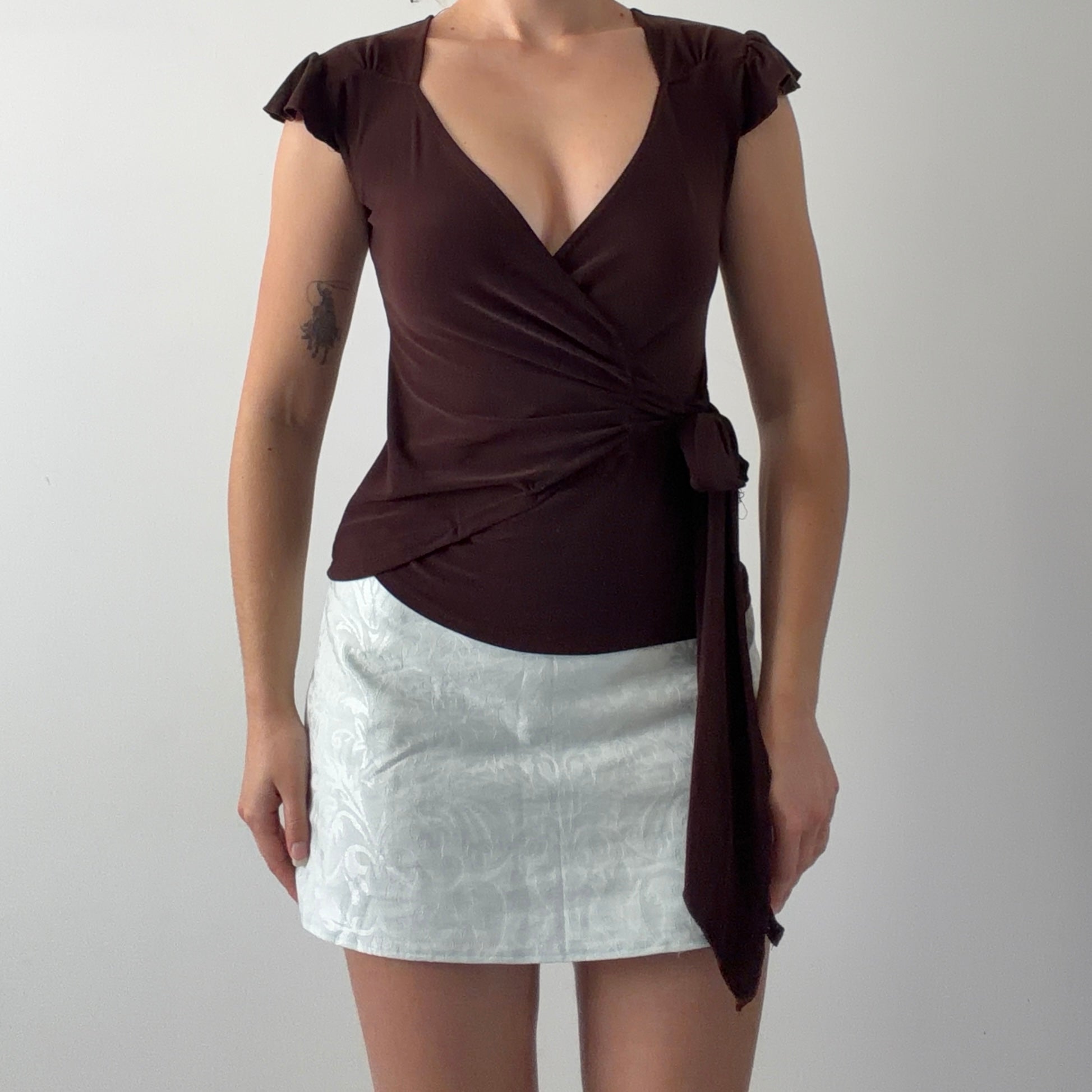 Song Wrap Top | Made in USA | 6-8