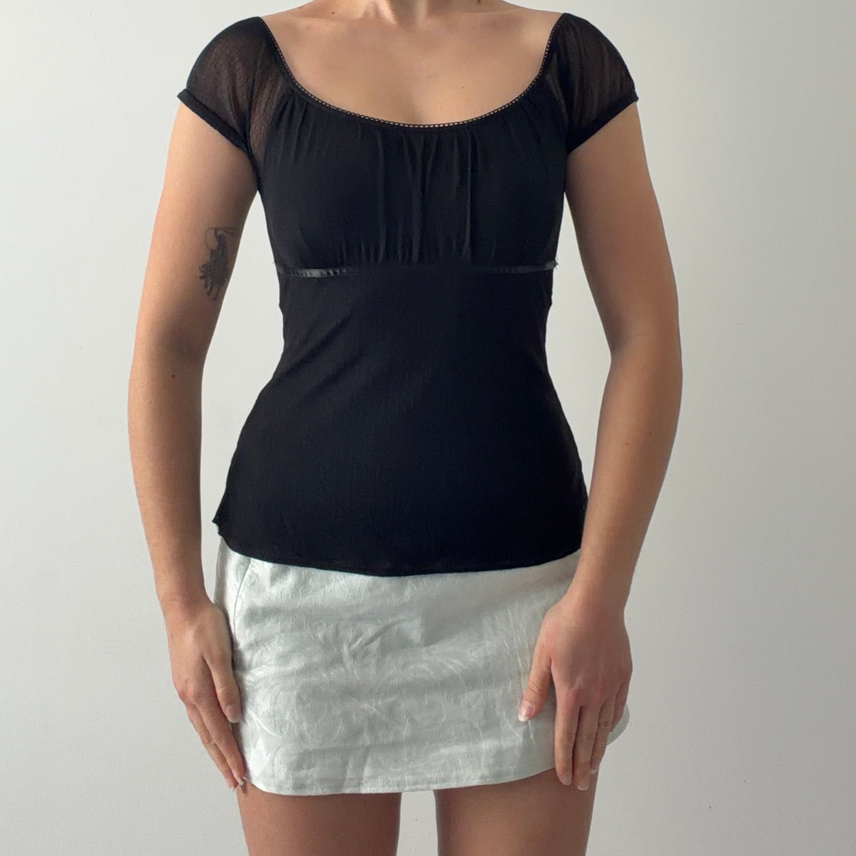 A Byer Babydoll Top | S