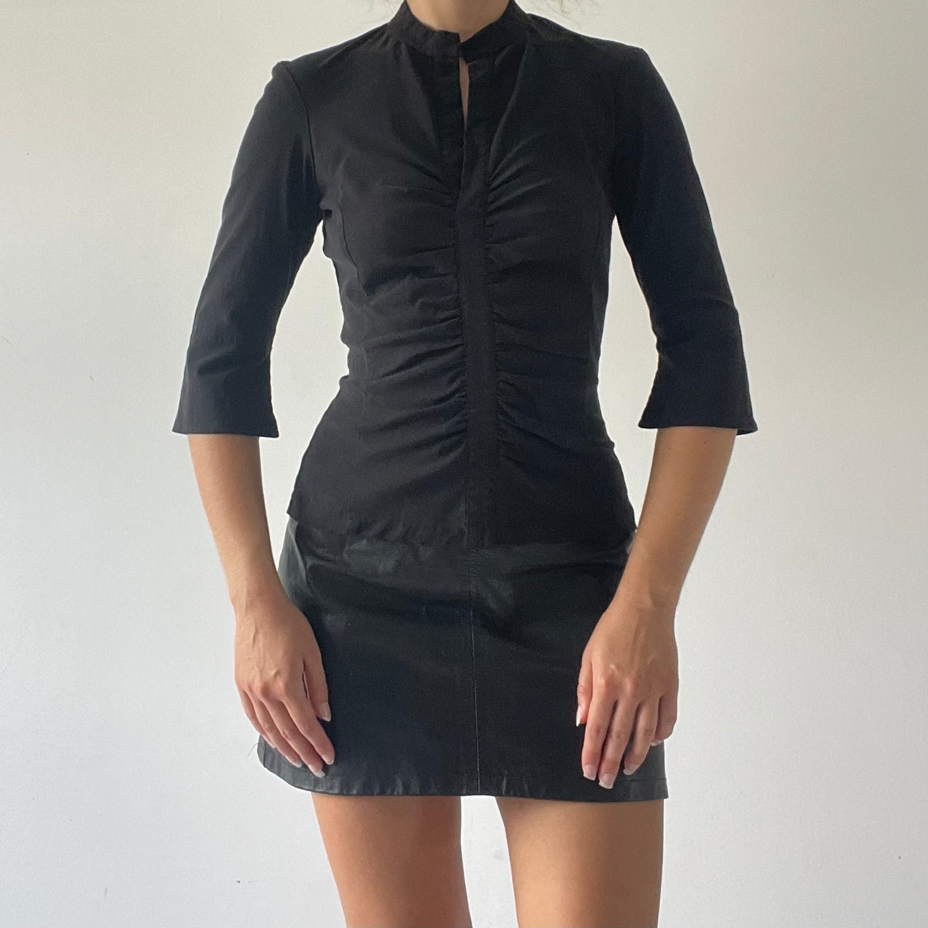 3/4 Fitted Top | Made in Australia | 6-8