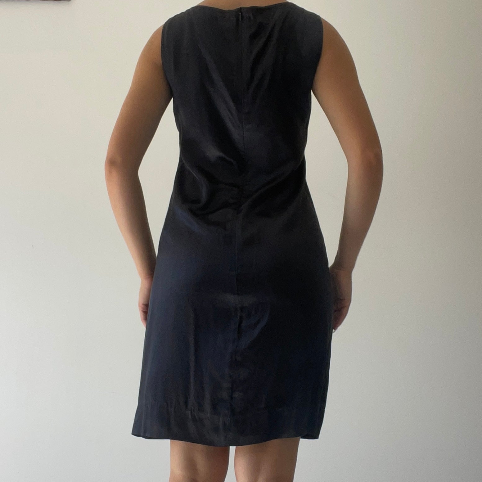 Boat Neck Midi Dress | 10-12