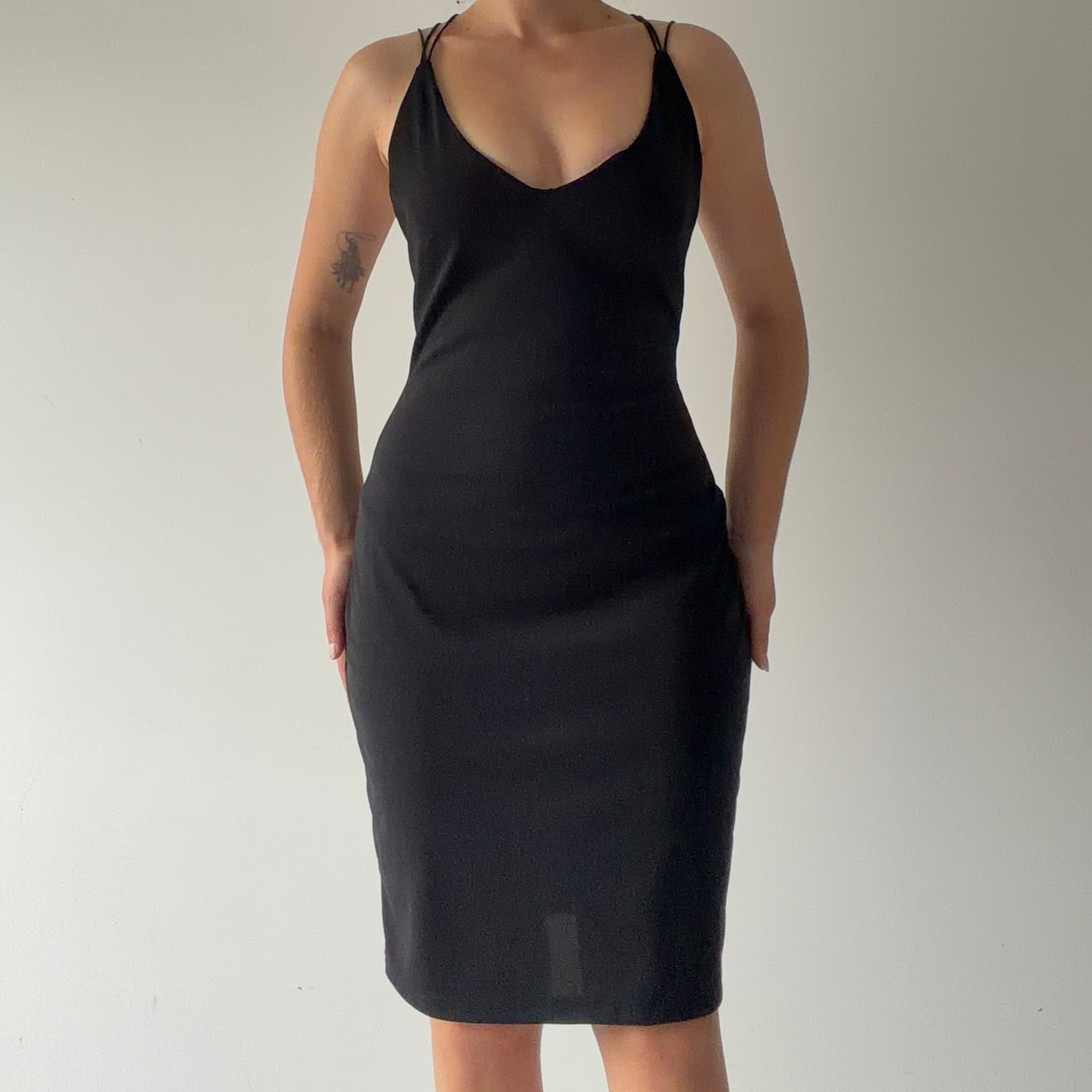 Colleto Open Back Dress | 10-12